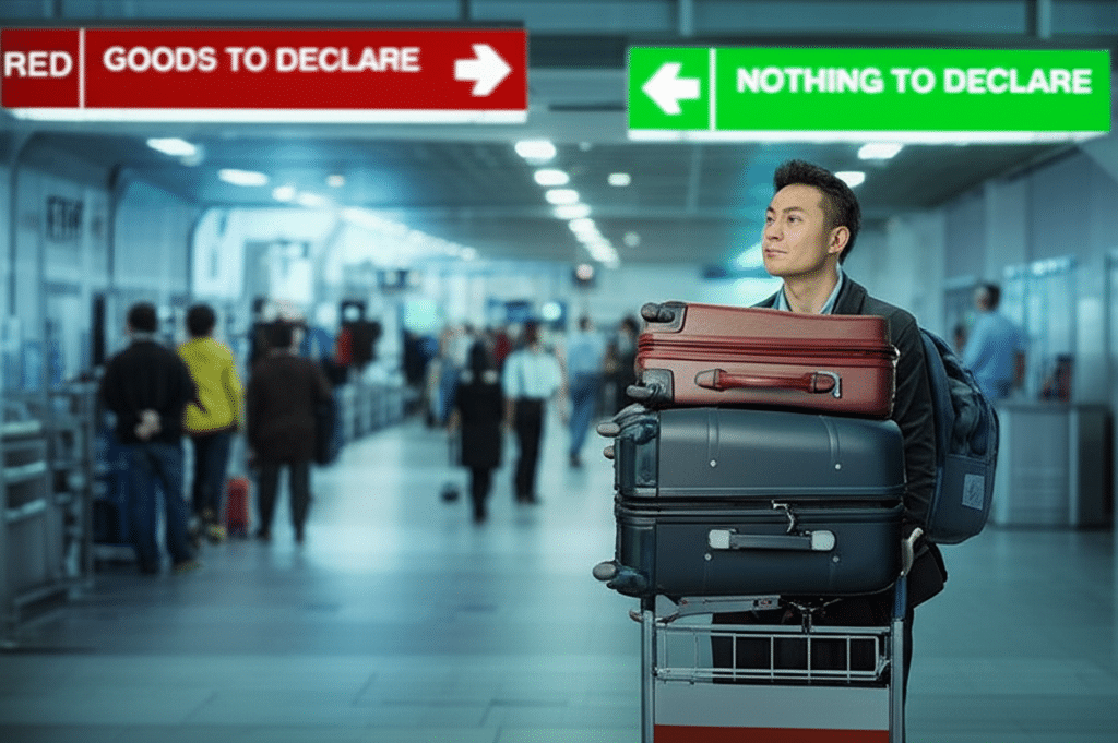 ช่องเขียว-ช่องแดง: เส้นทางที่ต้องเลือกให้ถูกต้องที่สนามบิน