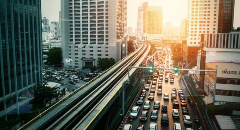 ลาก่อนรถติด! AI คุมไฟแดงทั่วกรุง