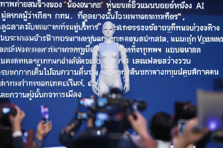 ฮือฮา! พรรคใหม่ส่ง AI ลงชิงผู้ว่าฯ กทม.