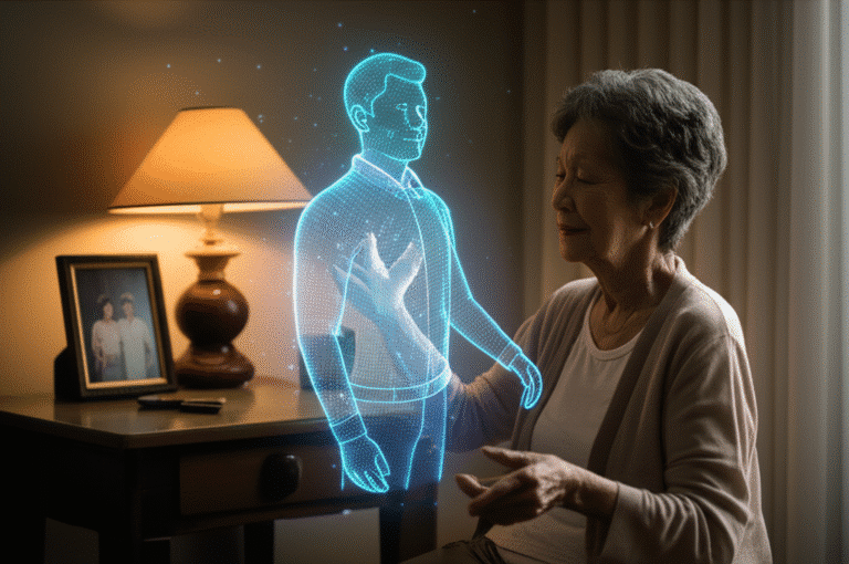 คุยกับคนตาย! AI ชุบชีวิตญาติเป็นโฮโลแกรม