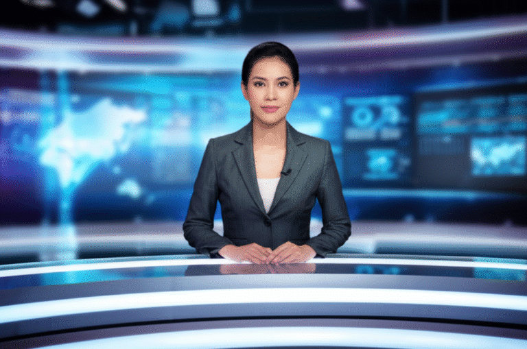 ลาก่อนผู้ประกาศ! AI อ่านข่าวภาคค่ำ