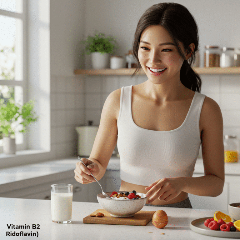 วิตามินบี 2 สำคัญแค่ไหน? รวมประโยชน์และแหล่งอาหารชั้นดี