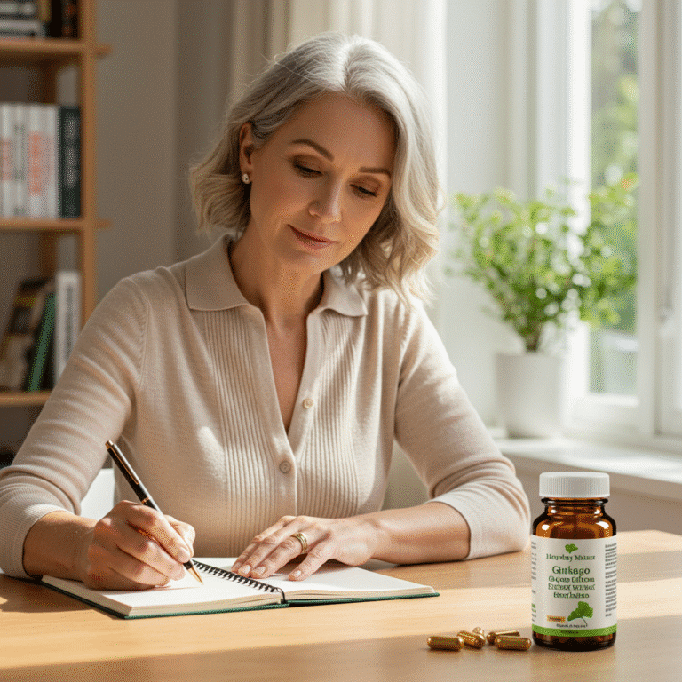 สารสกัดใบแปะก๊วย: สรรพคุณเด่นด้านสมองและความจำ