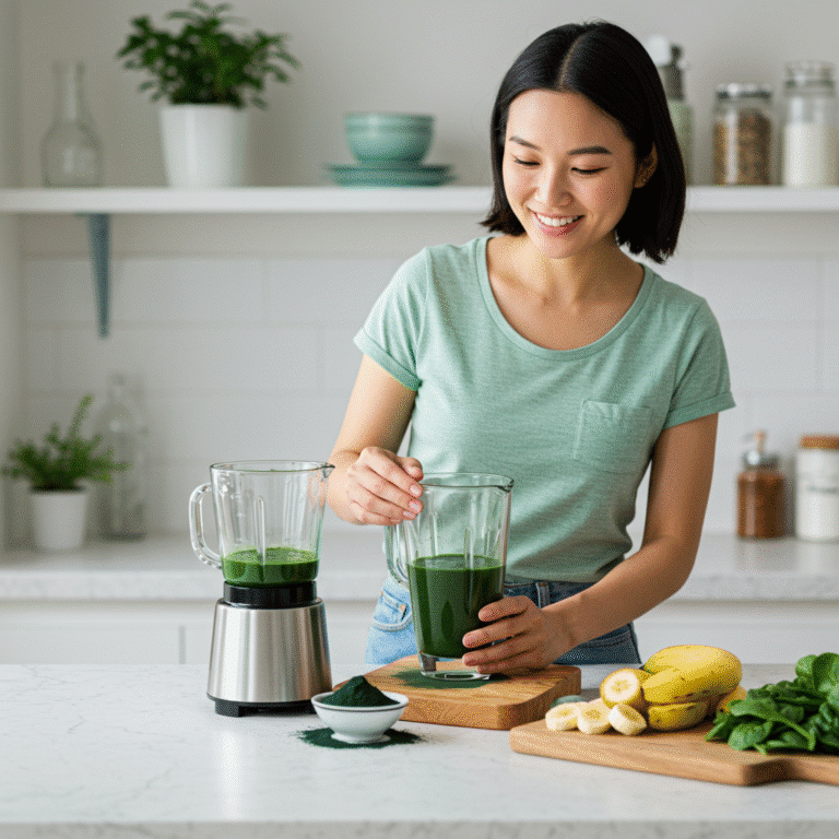 สไปรูลิน่า: ประโยชน์และข้อควรระวังที่ต้องรู้ก่อนกิน