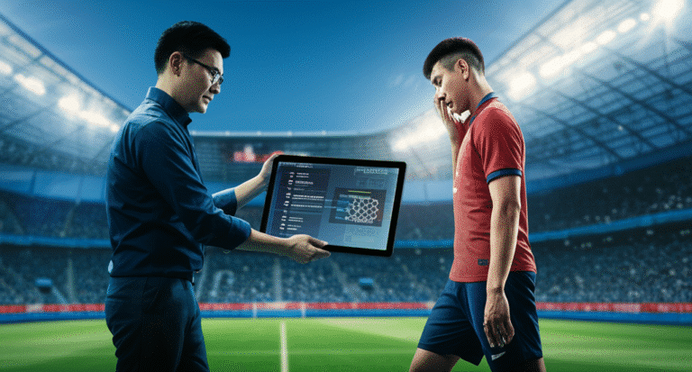 โค้ช AI คุมทีมชาติ! สั่งเปลี่ยนตัวนักเตะกลางสนาม