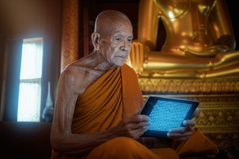 AI แต่งบทสวดมนต์! พระชี้ไร้วิญญาณ