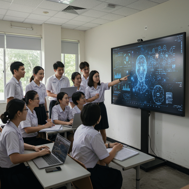 หลักสูตร ม.ไทย ปรับใหญ่! ทุกคณะต้องเรียน AI จบไปไม่ตกงาน?