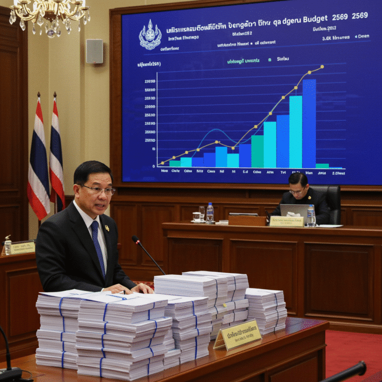 งบประมาณ 2569 เคาะแล้ว! ส่องกระทรวงไหนได้งบเยอะสุด