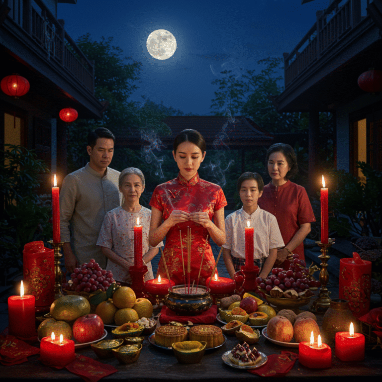 วันไหว้พระจันทร์ 2568: เปิดตำนาน-วิธีไหว้ขอพร