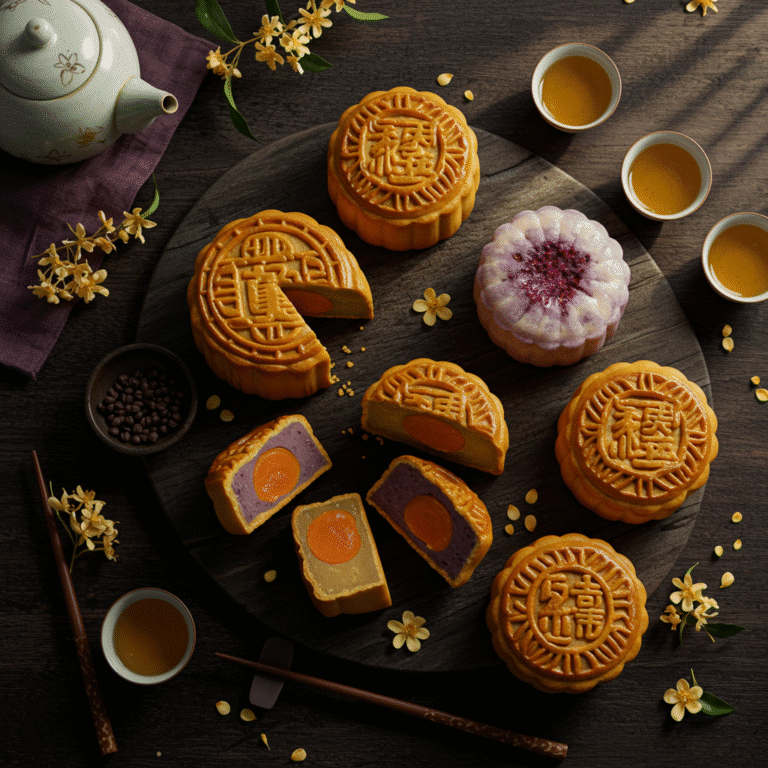 10 ร้านขนมไหว้พระจันทร์ 2568 เจ้าดัง ไส้ไหนอร่อยต้องลอง!