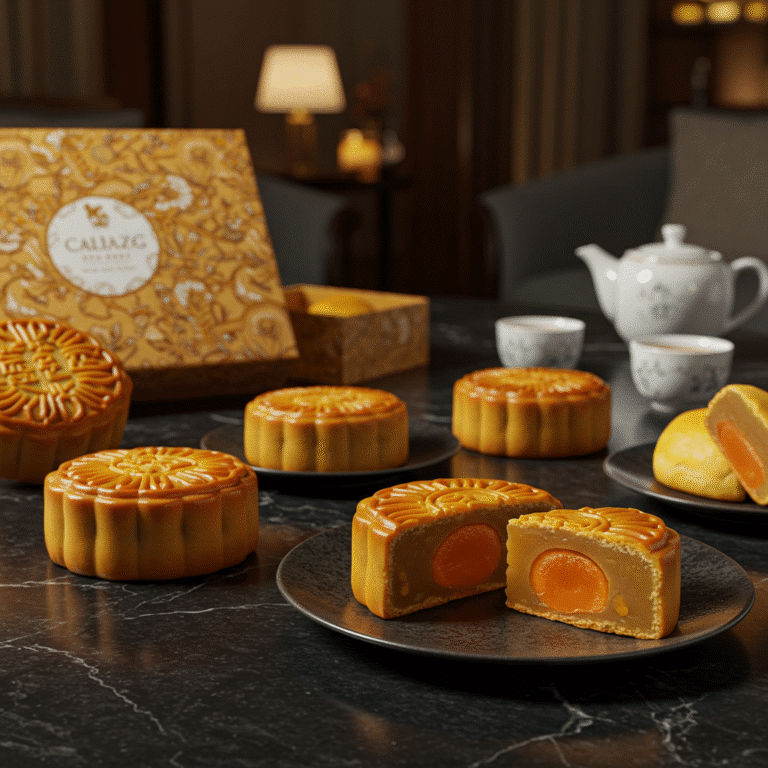 10 ขนมไหว้พระจันทร์โรงแรมหรู-ร้านดัง น่าซื้อปี 2568