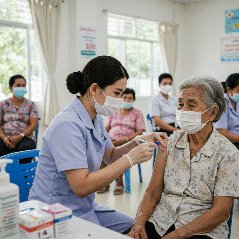 ฉีดวัคซีนไข้หวัดใหญ่ 2568 ฟรี! ใครได้สิทธิ์-ที่ไหนบ้าง?