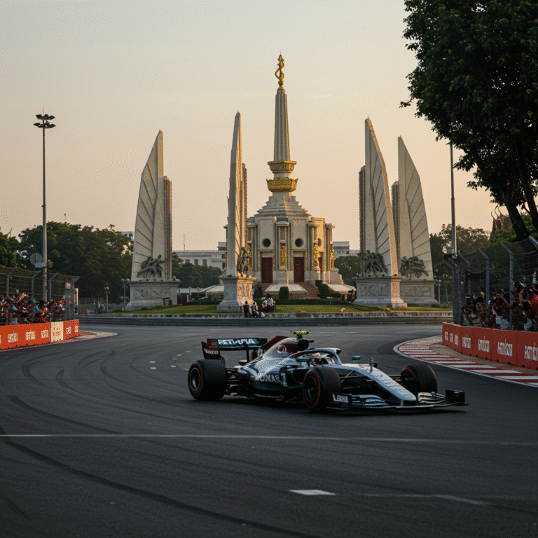เคาะแล้ว! เส้นทางแข่ง F1 กรุงเทพฯ-รอบเกาะรัตนโกสินทร์