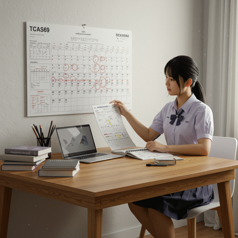 TCAS69 มาแล้ว! สรุปปฏิทิน-เกณฑ์ใหม่ที่ DEK69 ต้องรู้