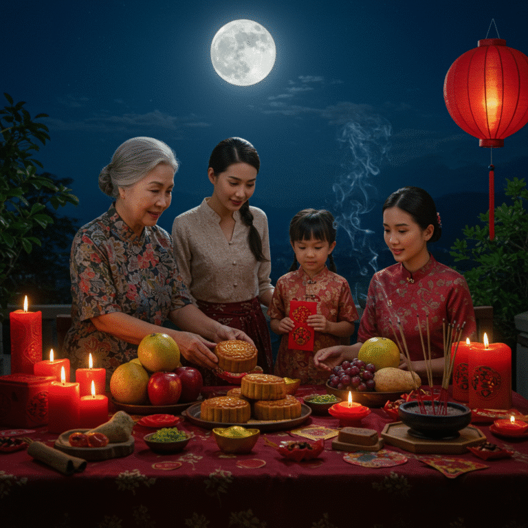 ไหว้พระจันทร์ 68: ใช้อะไรบ้าง? เปิดตำนาน-ของไหว้มงคล