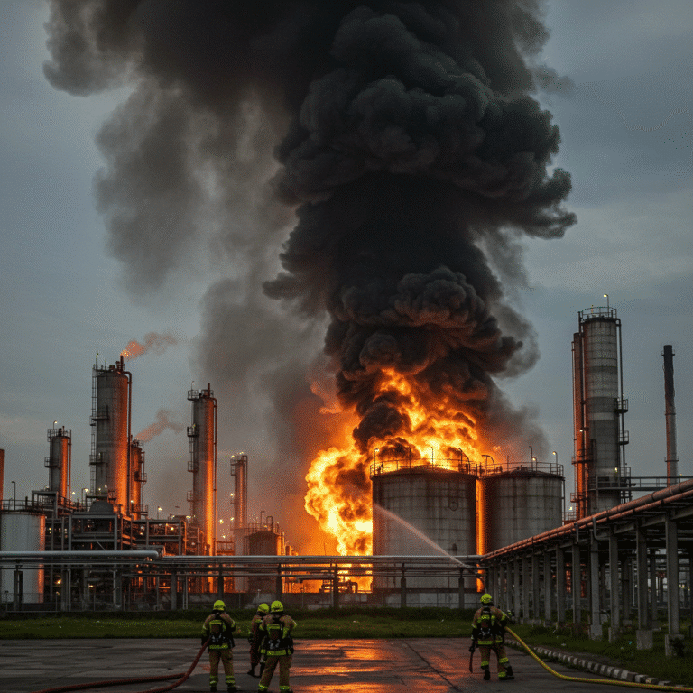 ไฟไหม้มาบตาพุด! สรุปเหตุ-สารเคมีอันตรายแค่ไหน?