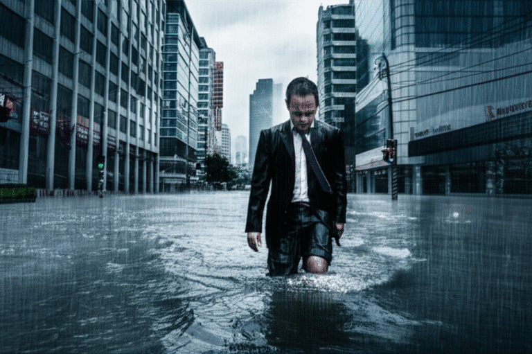 ฝนถล่มกรุง! หรือนี่คือสัญญาณเมืองกำลังจมบาดาล?
