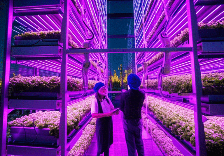 ฟาร์มลอยฟ้า! หุ่นยนต์ปลูกผักสดกลางกรุง