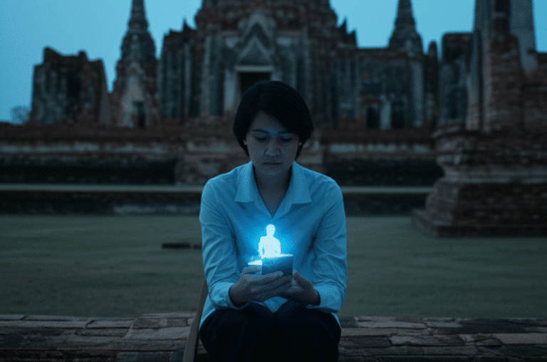 AI สร้างศาสดา! คนไทยทิ้งวัดเข้าลัทธิมือถือ