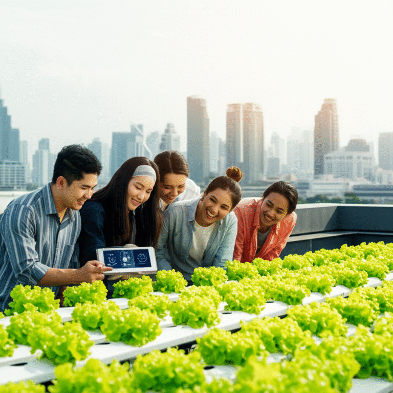 ปลูกผักบนตึก! รัฐหนุนฟาร์มลอยฟ้ากลางกรุง