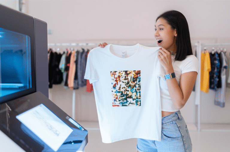เสื้อสกรีน AI! ได้ลายยูนีคใน 5 นาที