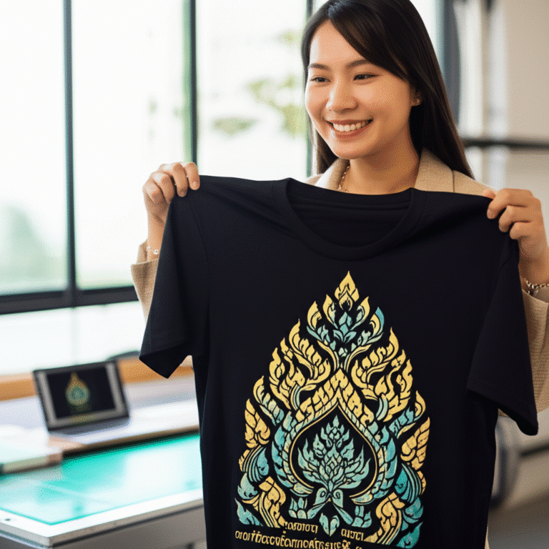 AI พิมพ์ลายไทย! เสื้อยืดธรรมดาเป็นแรร์ไอเทม