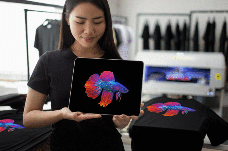 AI ‘สกรีนเทพ’ ออกแบบลายเสื้อในพริบตา