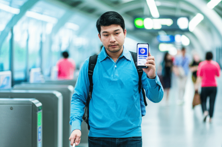 AI ‘ตาทิพย์’ นำทางผู้พิการฯ ขึ้น BTS