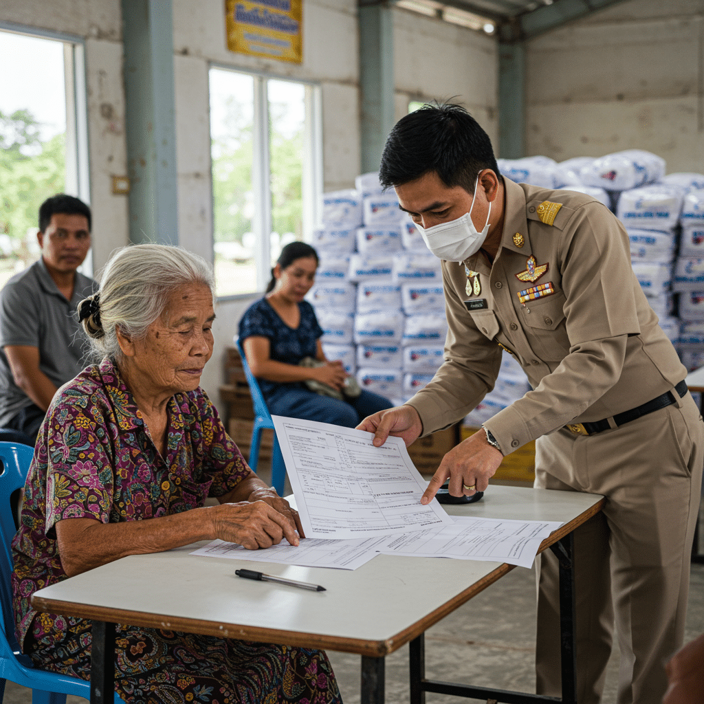 หลักเกณฑ์และมาตรการช่วยเหลือผู้ประสบภัยจากภาครัฐ