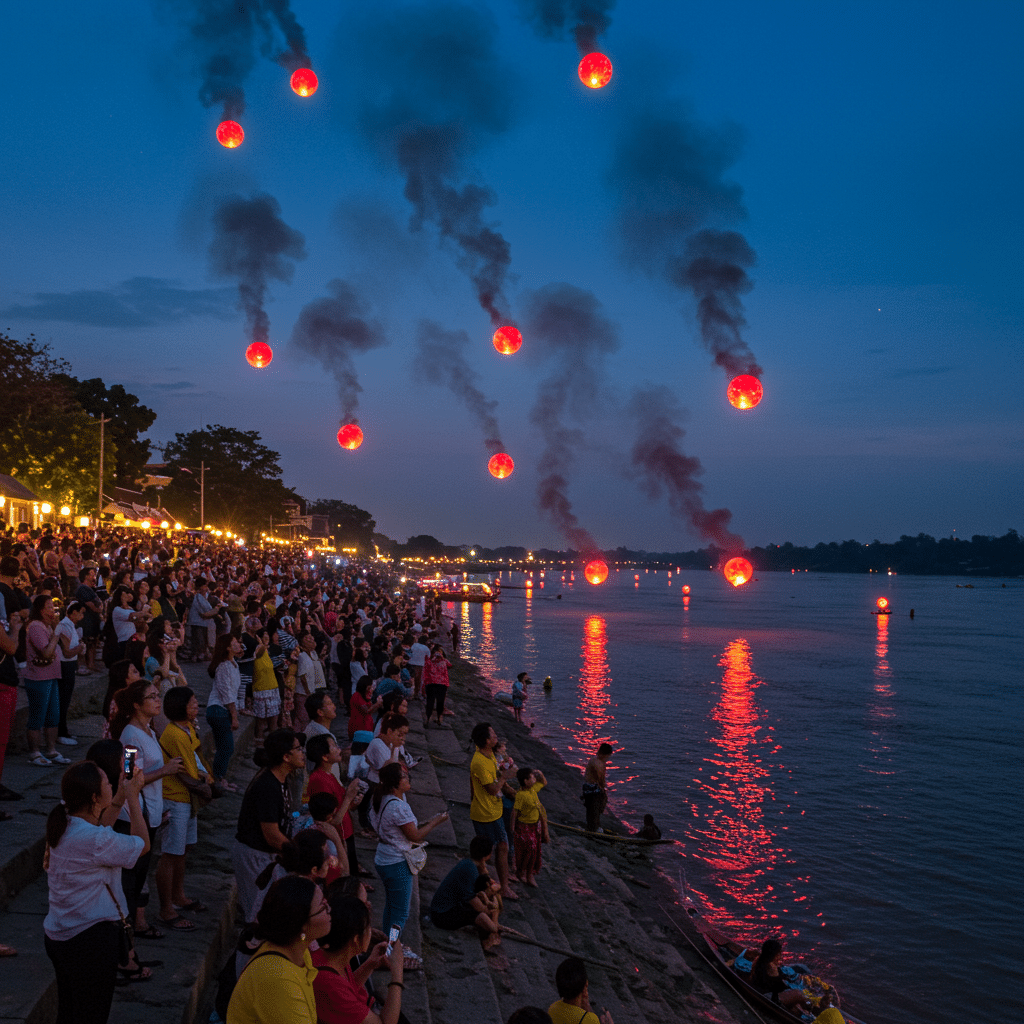 เทศกาลออกพรรษาและบั้งไฟพญานาค 2568