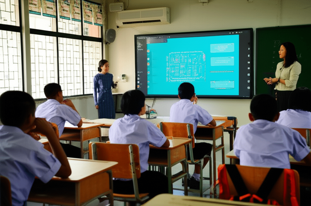อนาคตการศึกษาไทย: เมื่อ AI ก้าวเข้ามาในห้องเรียน