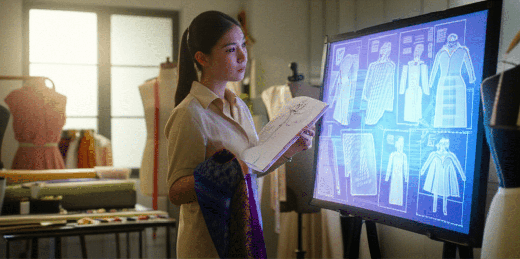 AI ออกแบบเสื้อผ้า ดีไซเนอร์ไทยจะตกงานไหม?