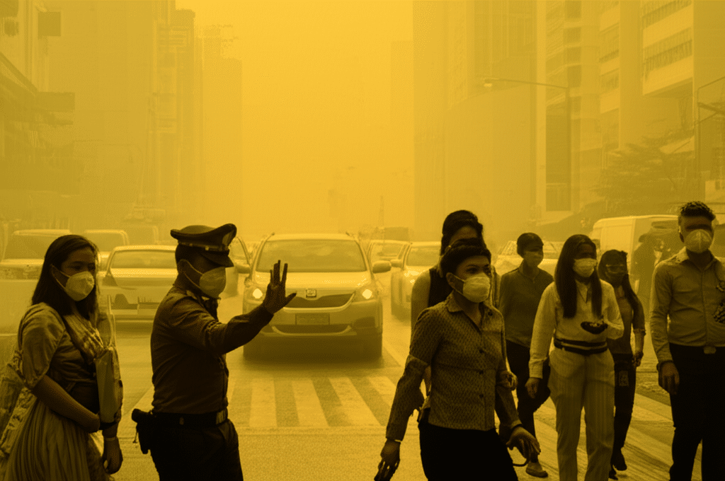 สาเหตุของวิกฤตฝุ่น PM2.5: ปัจจัยภายในและภายนอกประเทศ