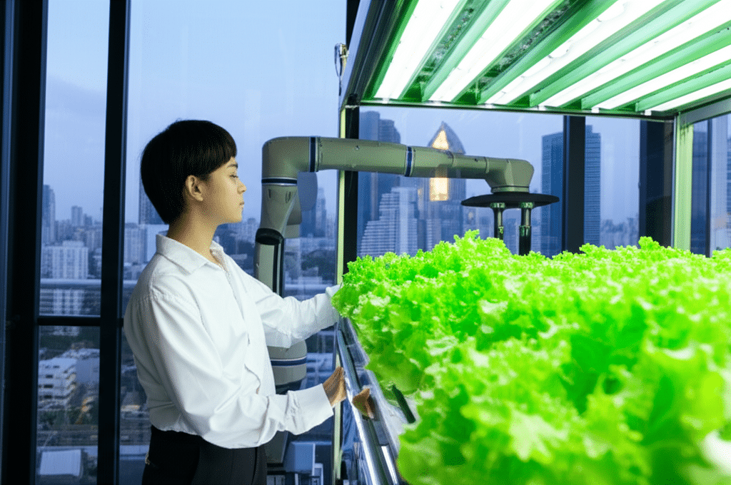 เทคโนโลยีเบื้องหลัง: หุ่นยนต์และระบบอัตโนมัติ