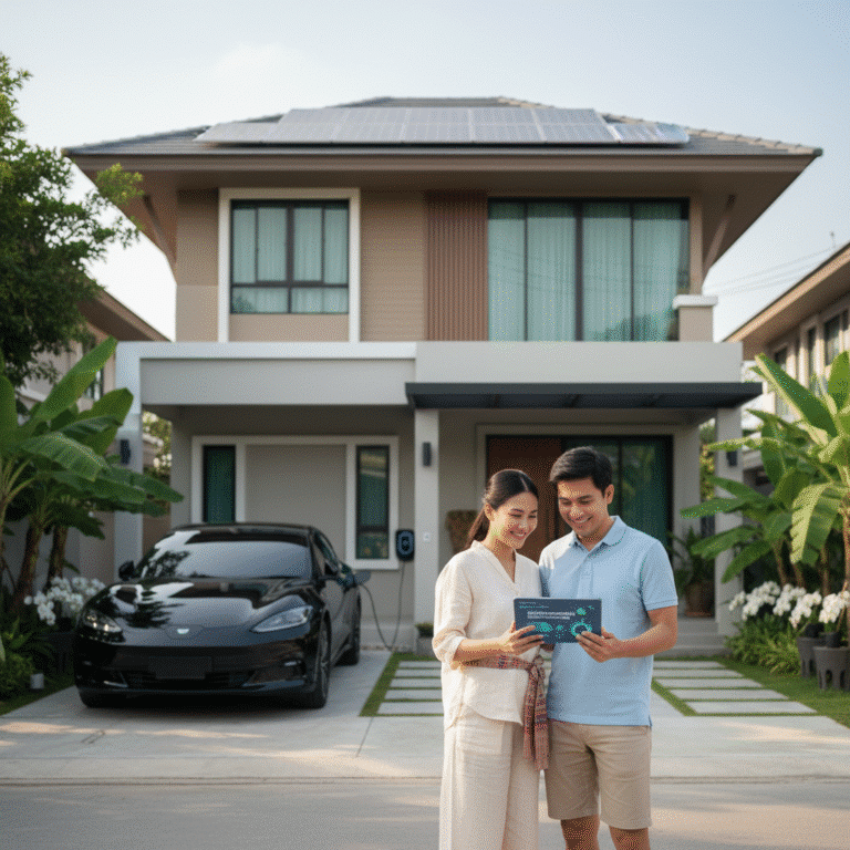 V2G มาแล้ว! ใช้รถ EV จ่ายค่าไฟบ้าน เทรนด์ใหม่ 2026