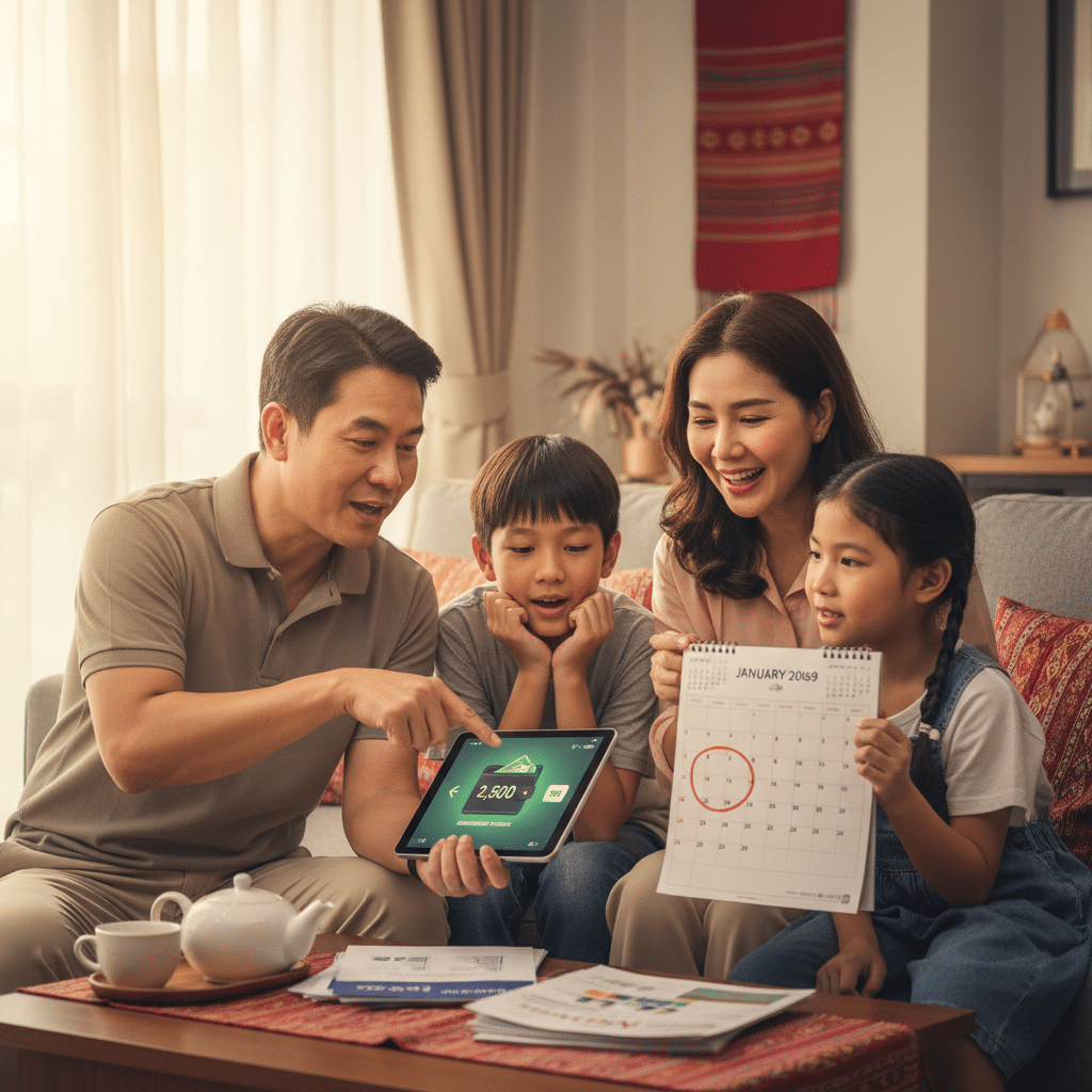 ลุ้น! 'เงินขวัญถุงดิจิทัล' ของขวัญปีใหม่ 2569 จากรัฐ - digital-new-year-gift-2026