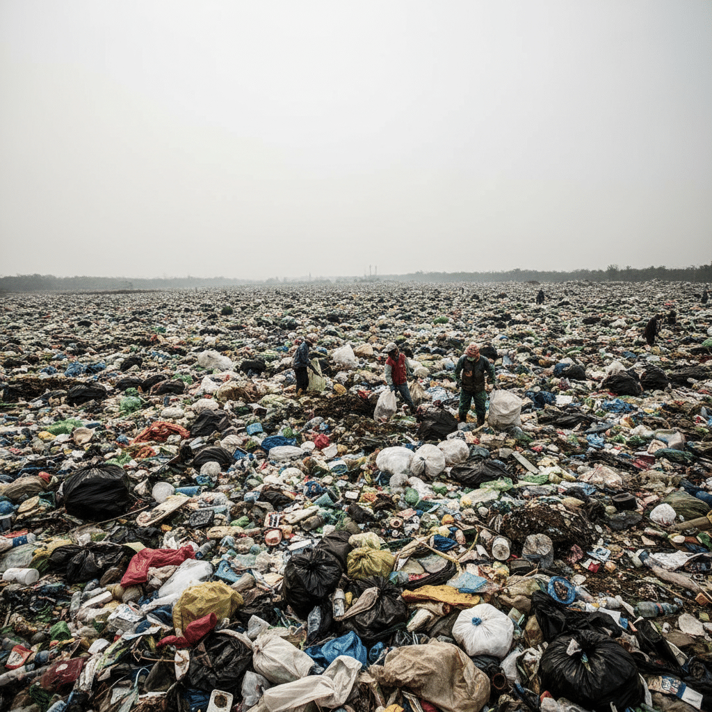 ภูเขาขยะ: ของขวัญปีใหม่ที่โลกไม่ต้องการ - post-holiday-waste-crisis-solution