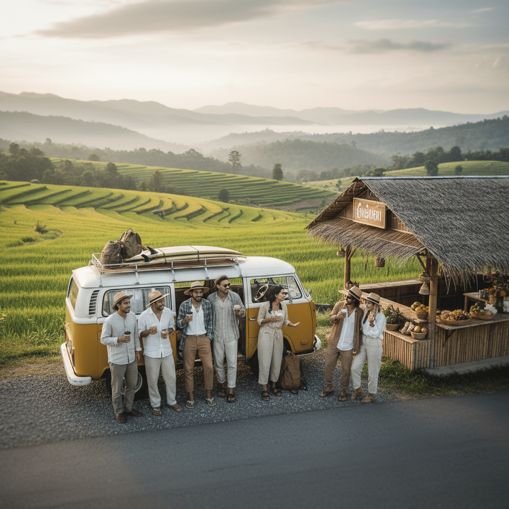 เปิดวาร์ป 5 เส้นทางสายรอง หนีรถติดเที่ยวปีใหม่ 2569 - thailand-secondary-road-trip-new-year