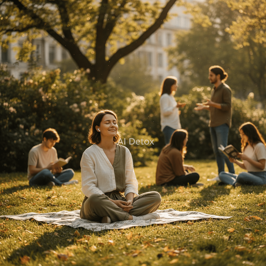 เทรนด์ใหม่ 2569: ‘AI Detox’ เมื่อสมองล้าเกินรับไหว - ai-detox-trend-2026-burnout