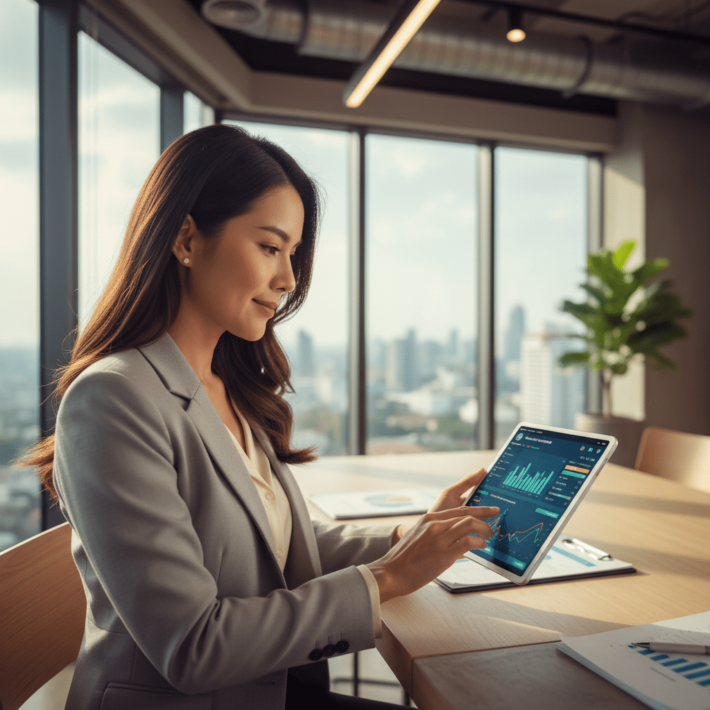 AI จัดพอร์ตลงทุน 2569: เทรนด์ใหม่ที่นักลงทุนไทยต้องรู้ - ai-investment-portfolio-thailand-2026