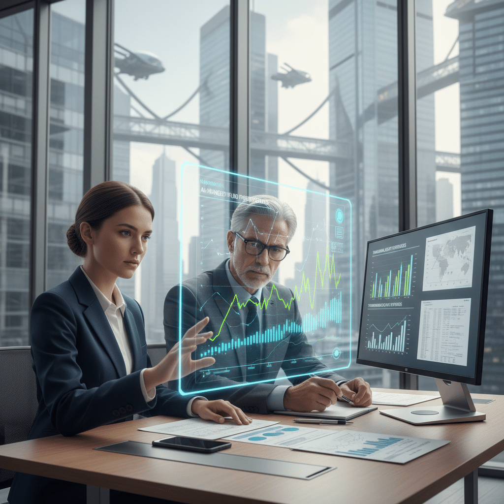 กองทุน AI ปะทะคน! ปี 2026 ลงทุนแบบไหนให้ผลตอบแทนดีกว่า? - ai-managed-funds-vs-human-2026