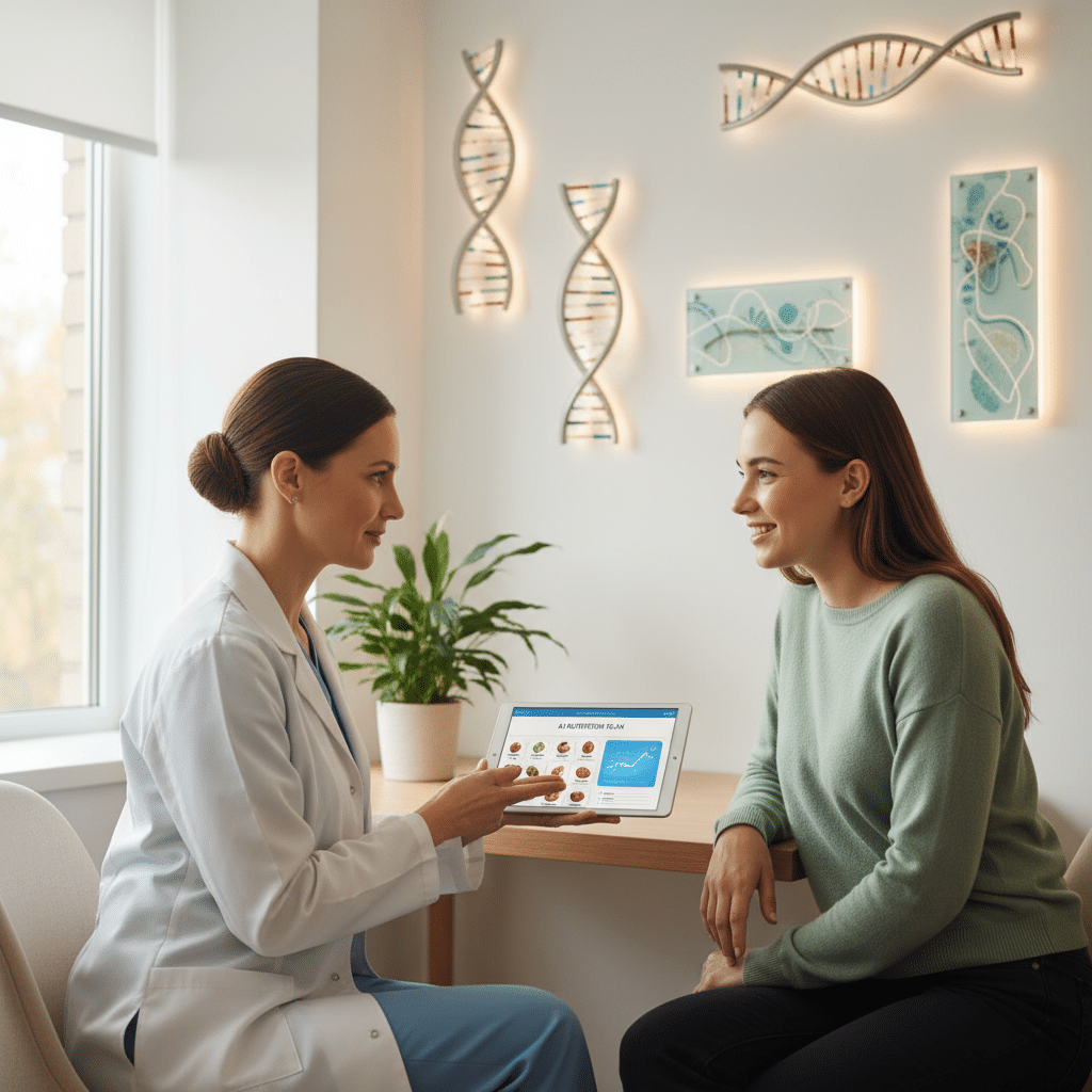 ถอดรหัส DNA Diet: เมื่อ AI จัดเมนูอาหารเพื่อคุณ - dna-diet-ai-personalized-nutrition