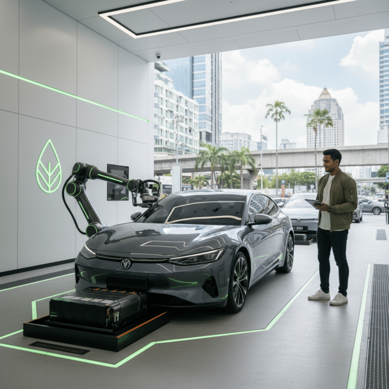 สถานีสลับแบตฯ EV: ทางเลือกใหม่คนเมือง ไม่ต้องรอชาร์จ?