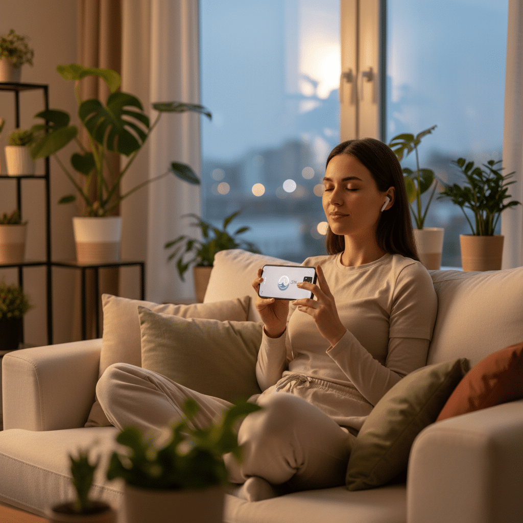 แอปฯช่วยนอน-สมาธิ: เทรนด์ใหม่คนเมืองแก้เครียด - mindful-tech-stress-relief-apps